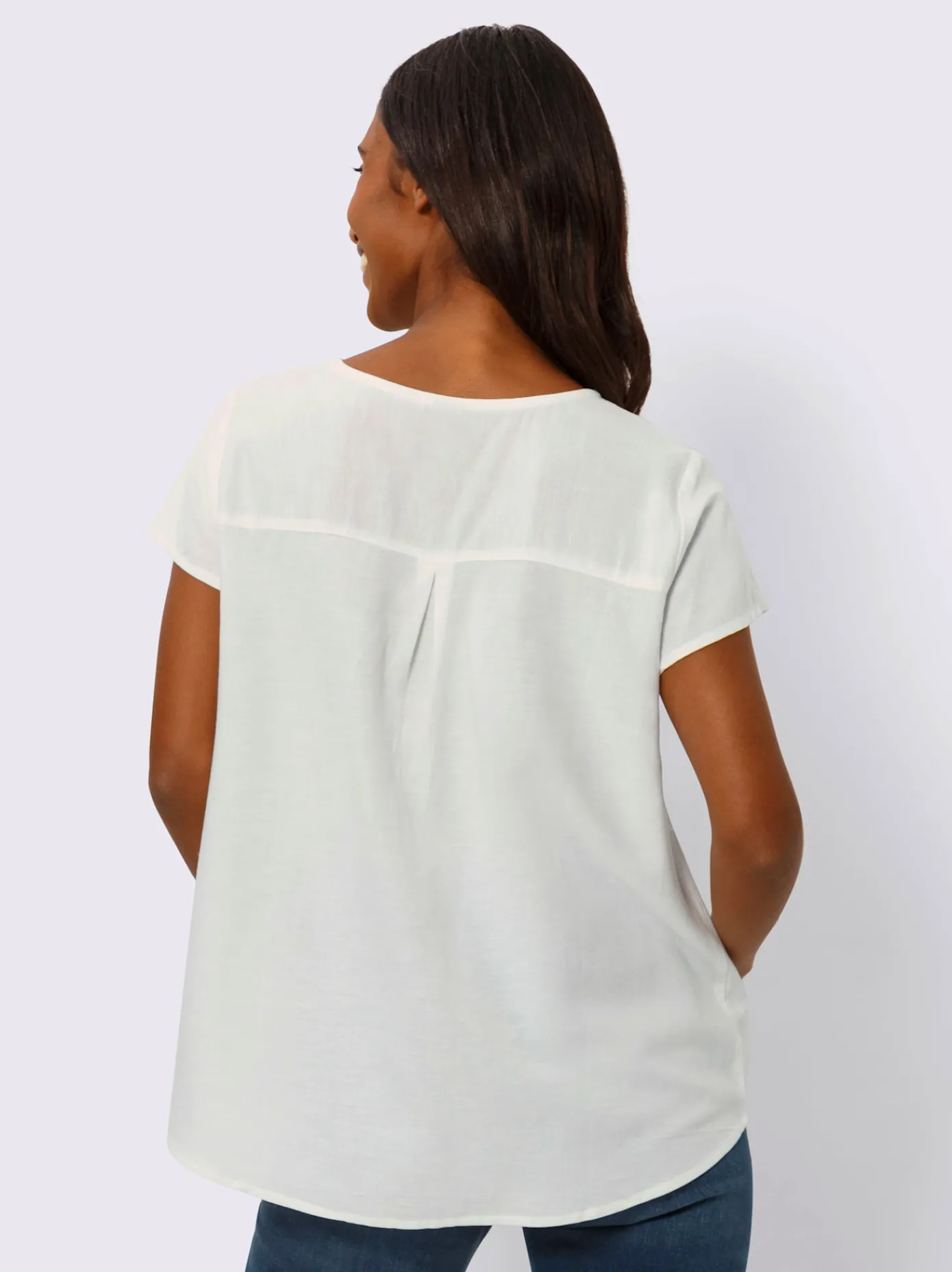 Best Connection Tenues De Cérémonie<Chemisier à manches courtes 55% lin