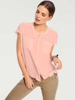 Linea Tesini Chemisiers<Chemisier à manches courtes chemisier moderne