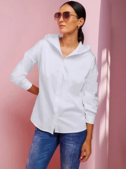 Rick Cardona Chemisiers<Chemisier à manches longues capuche tendance