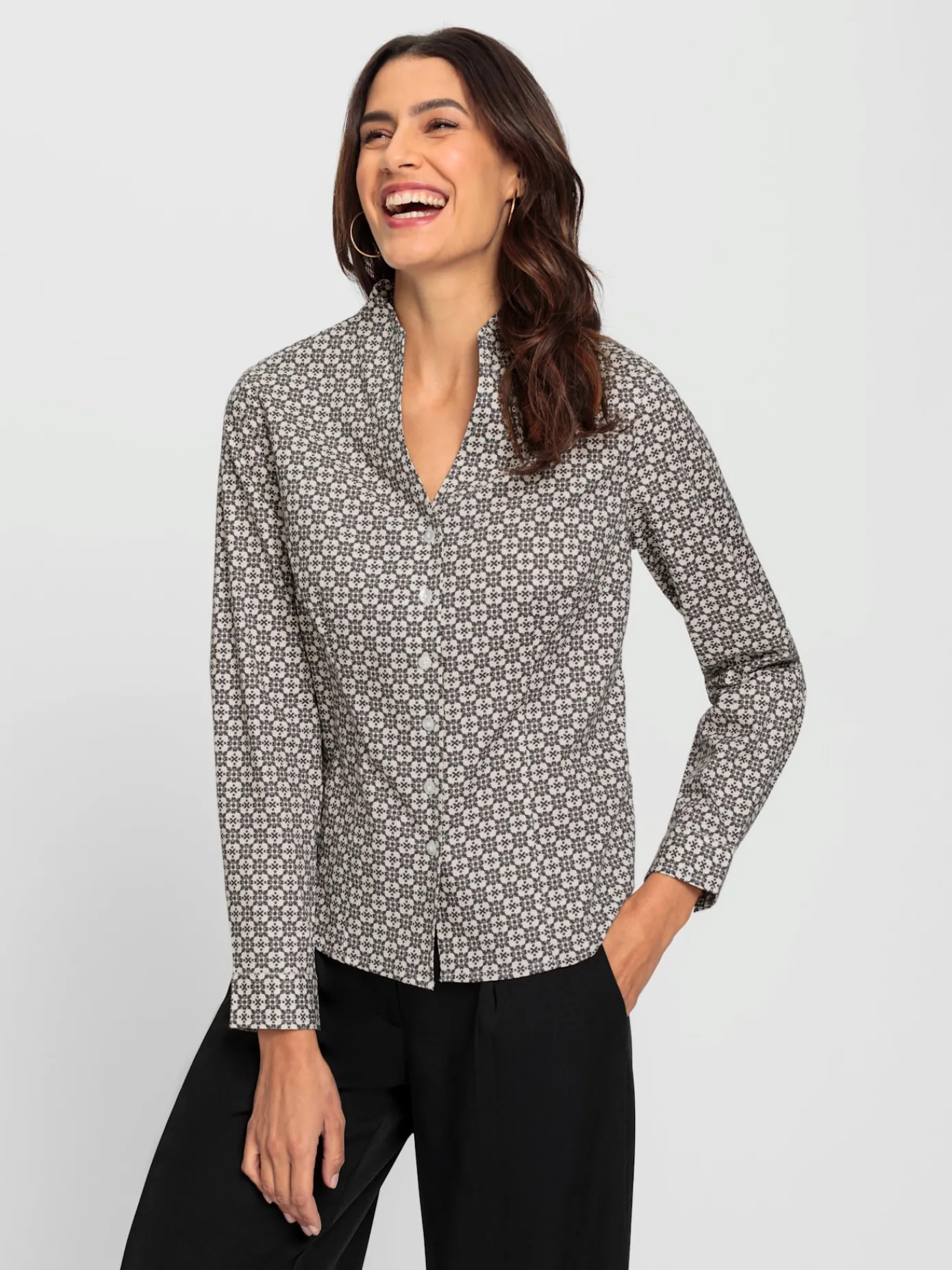 Chemisiers<Chemisier à manches longues qualité coton