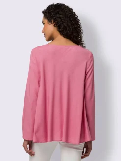 Linea Tesini Chemisiers<Chemisier à manches longues pure viscose