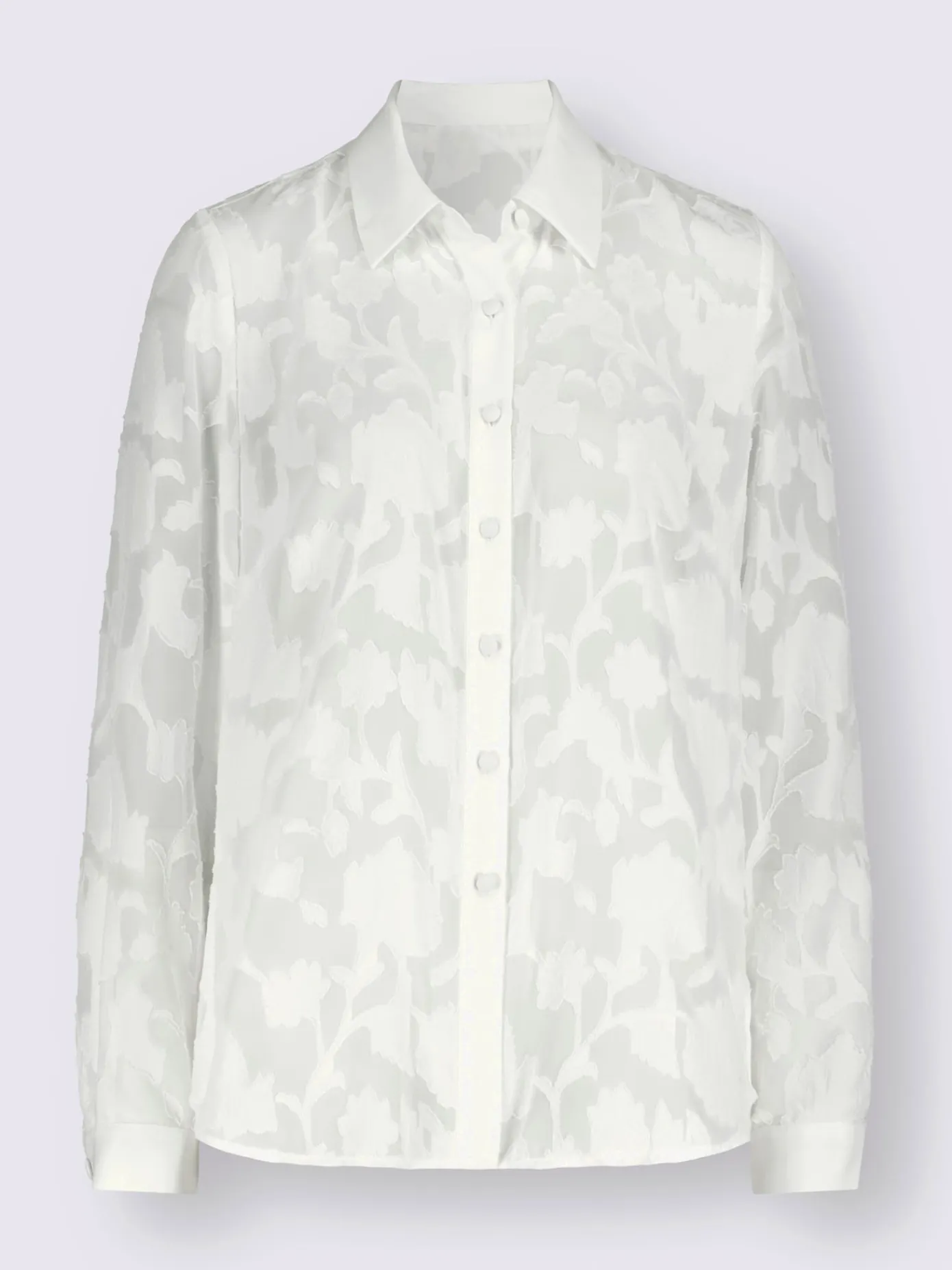 Creation L Tenues De Cérémonie|Chemisiers<Chemisier à manches longues effet vaporeux chic