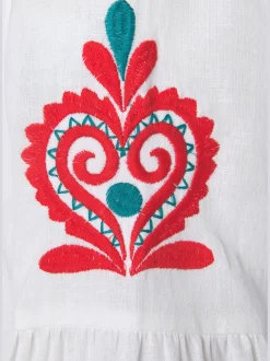 LASCANA Chemisiers<Chemisier à manches longues encolure avec ruban et houppes