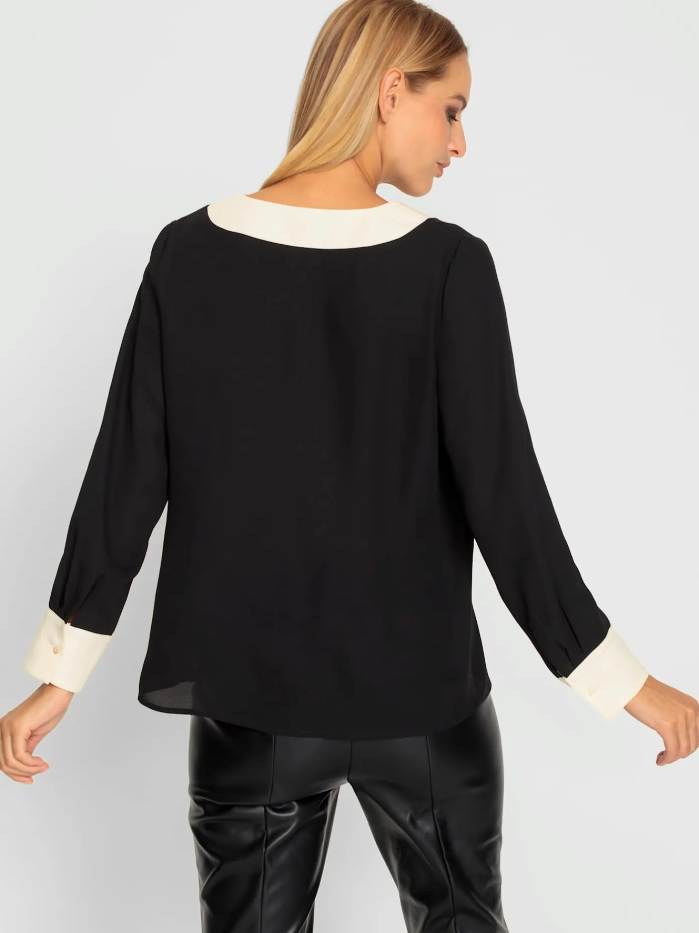 Rick Cardona Chemisiers<Chemisier à manches longues contrastes mode