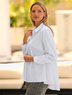 Rick Cardona Chemisiers<Chemisier à manches longues petites pierres brillantes fantaisie