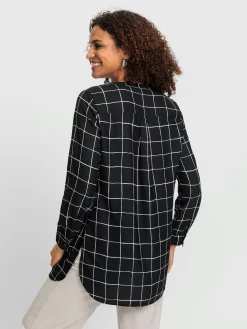 Chemisiers<Chemisier à manches longues coupe droite