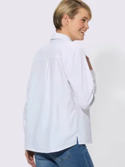 Collection L Chemisiers<Chemisier à manches longues 50% coton