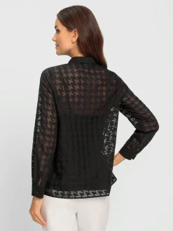 Ashley Brooke Chemisiers<Chemisier à manches longues look 2 en 1