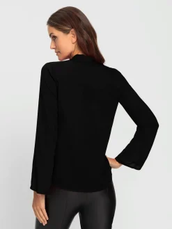 Ashley Brooke Chemisiers<Chemisier à manches longues col châle mode