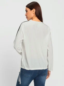 Rick Cardona Chemisiers<Chemisier à manches longues ruban décoratif