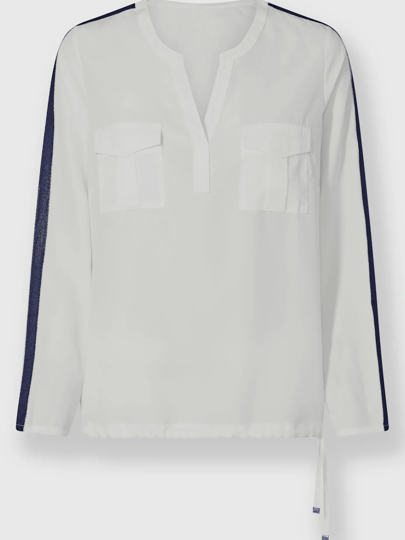 Rick Cardona Chemisiers<Chemisier à manches longues ruban décoratif