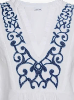 LASCANA Chemisiers<Chemisier à manches longues chemisier avec encolure en v