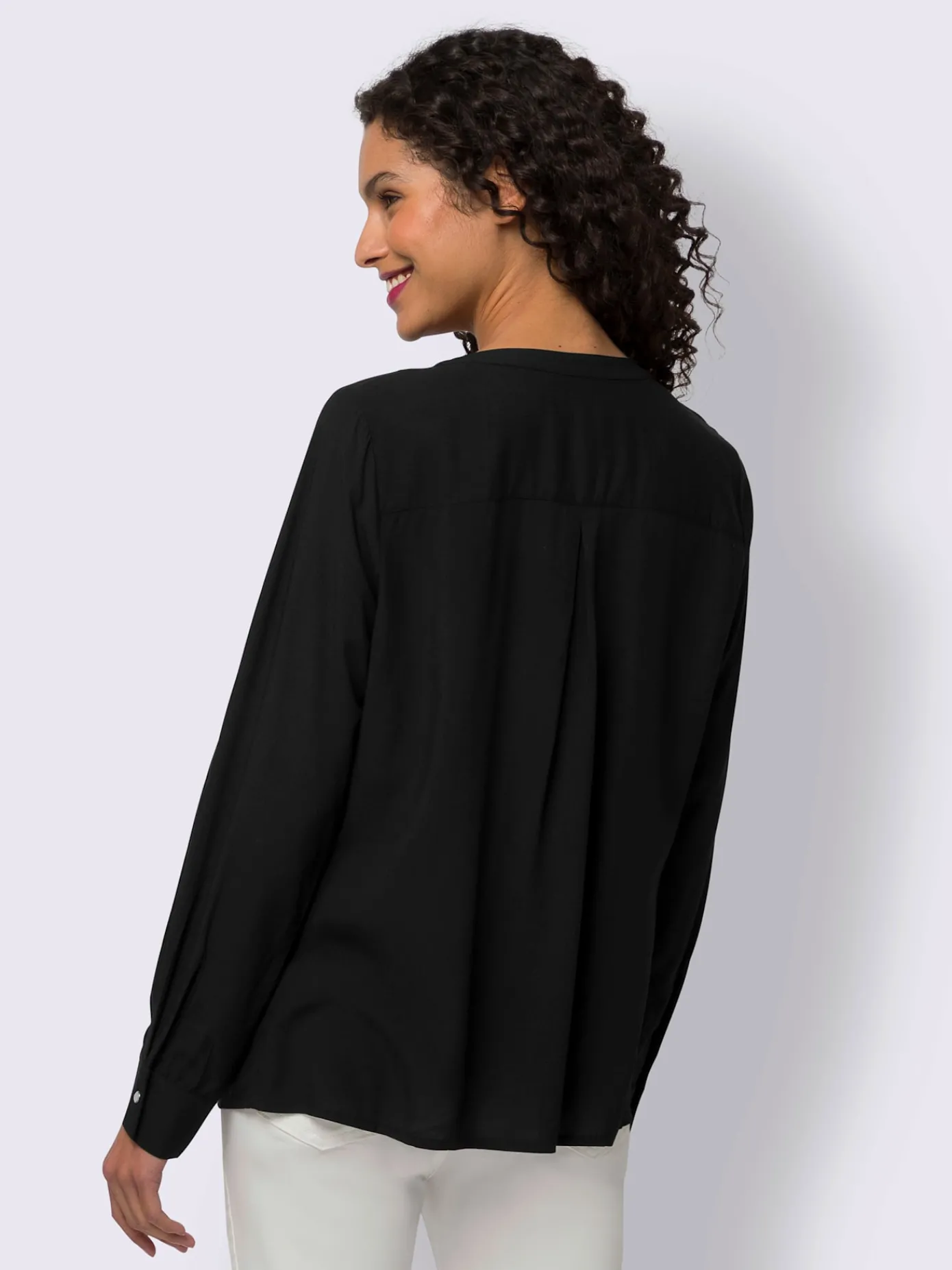 Linea Tesini Chemisiers<Chemisier à volants ruches à l'avant