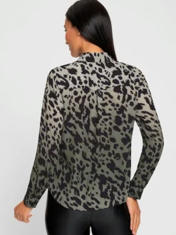 Rick Cardona Chemisiers<Chemisier dégradé de couleur