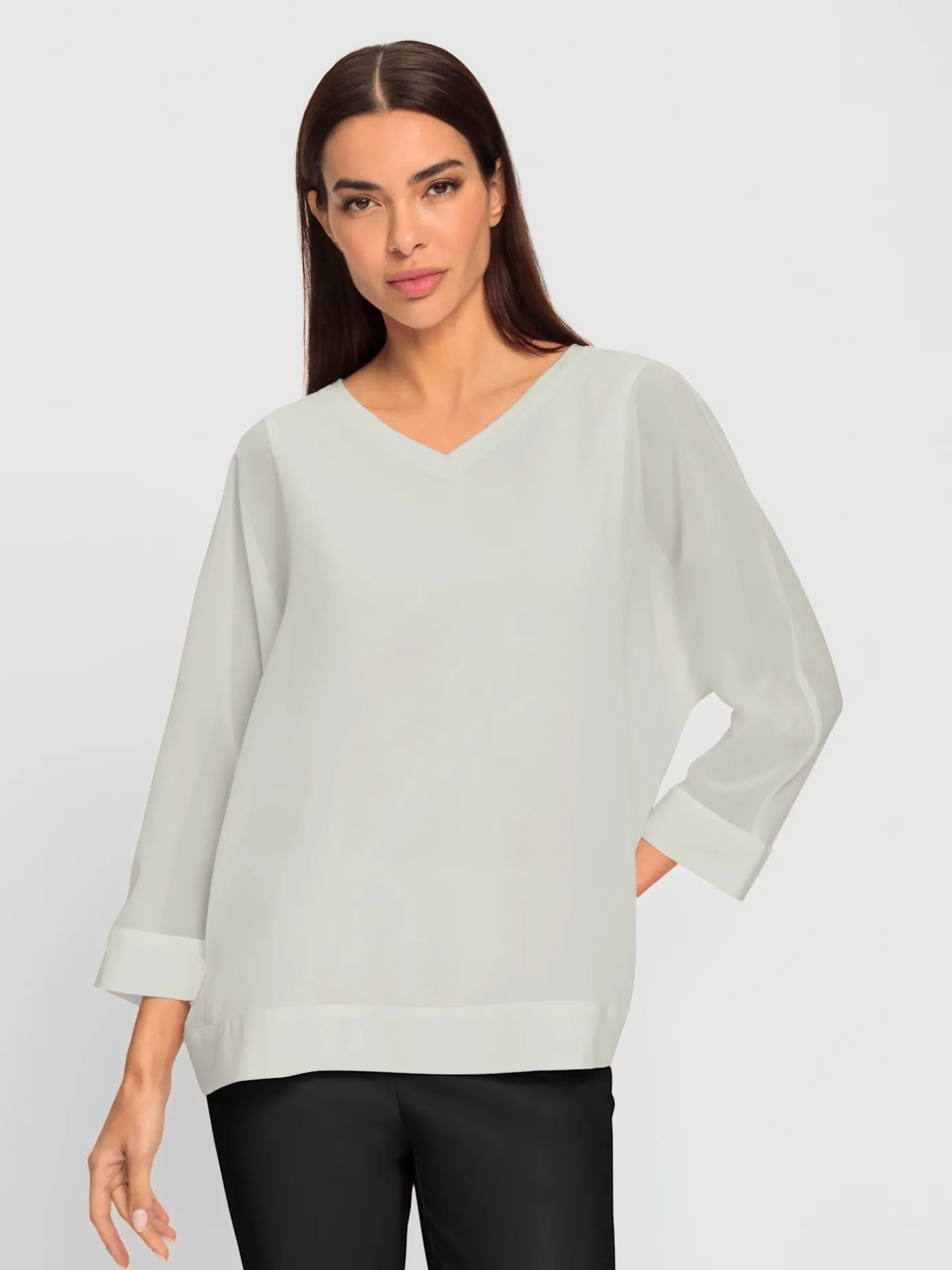 Rick Cardona Chemisiers<Chemisier empiècement débardeur cousu