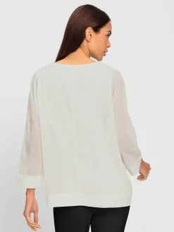 Rick Cardona Chemisiers<Chemisier empiècement débardeur cousu