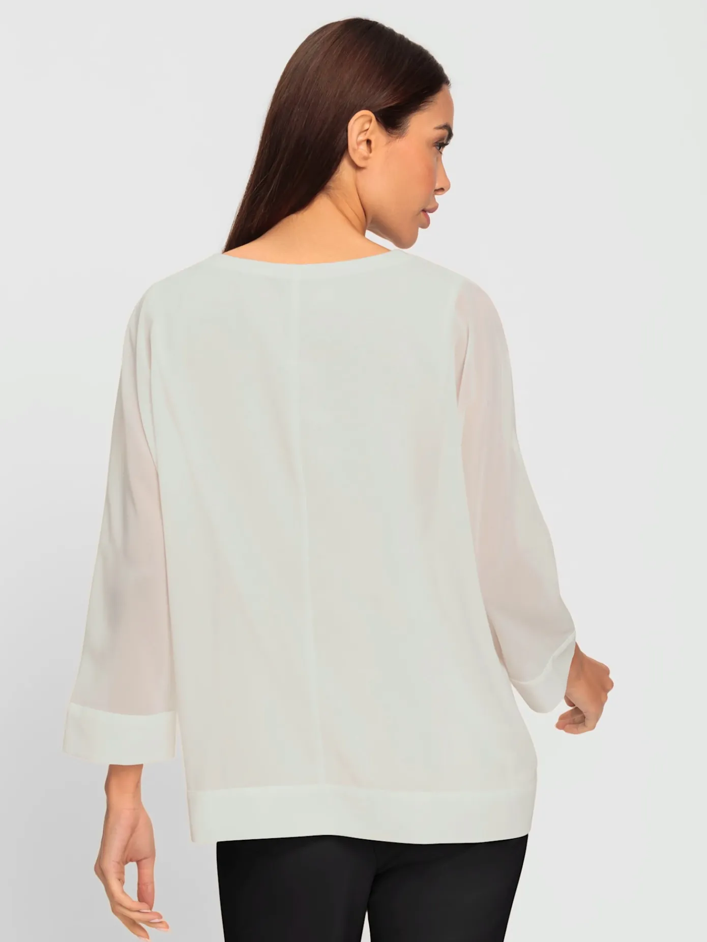 Rick Cardona Chemisiers<Chemisier empiècement débardeur cousu