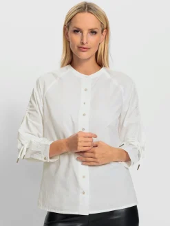 Rick Cardona Chemisiers<Chemisier en coton lien réglable aux manches