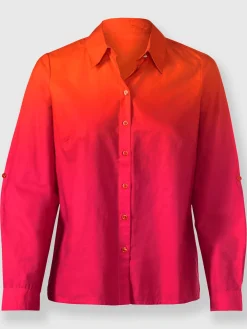 Rick Cardona Chemisiers<Chemisier en coton manches à longueur réglable avec bride