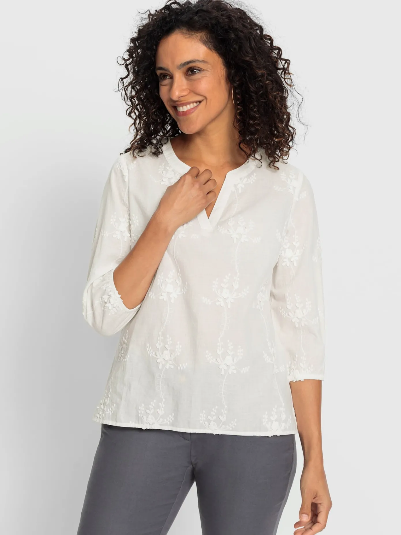 Chemisiers<Chemisier en coton pur coton