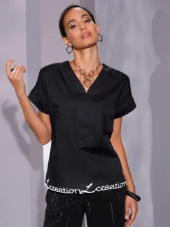 Creation L Chemisiers<Chemisier en coton pur coton