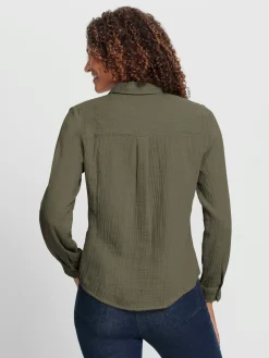 Collection L Chemisiers<Chemisier en coton pur coton