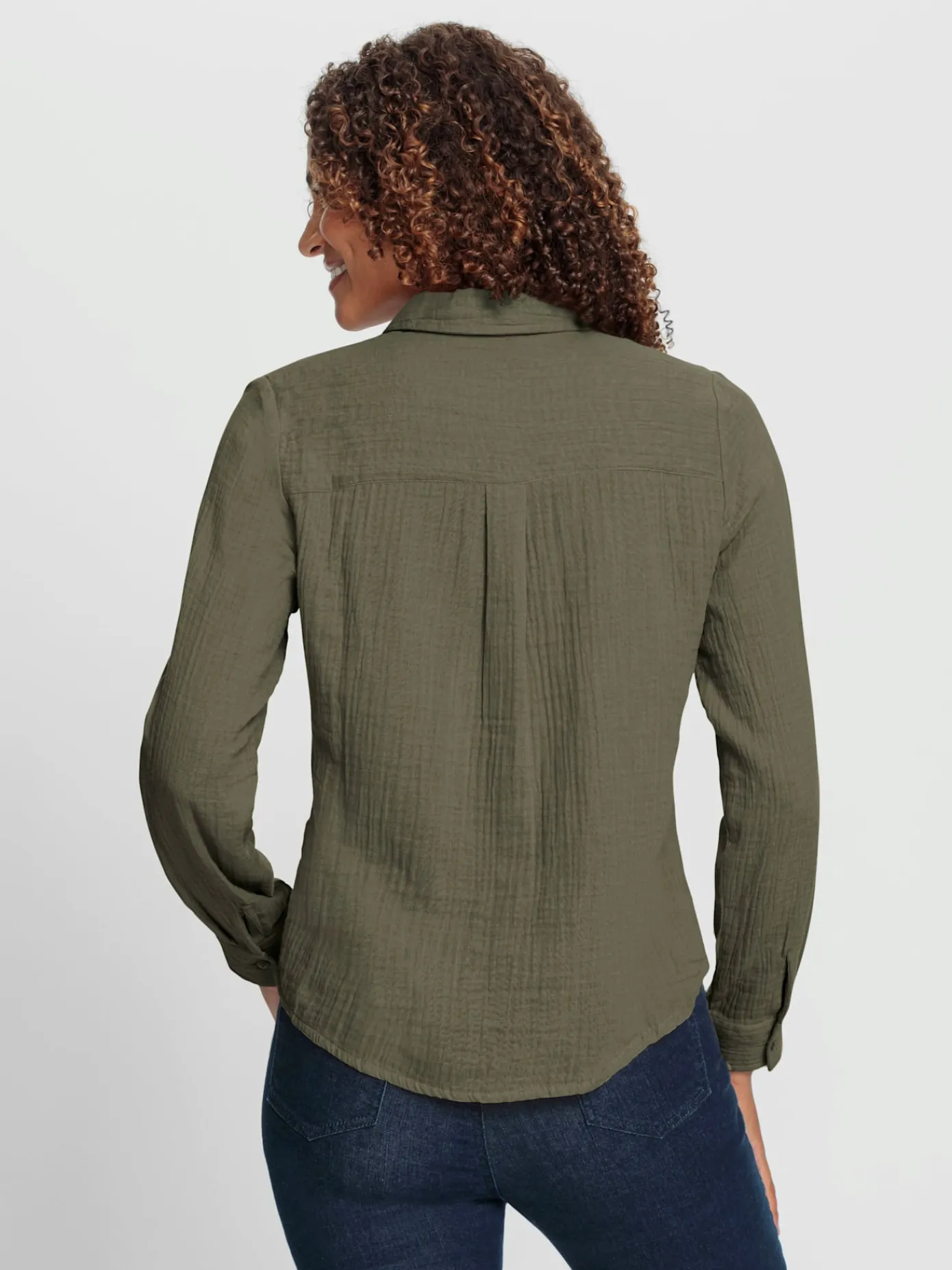 Collection L Chemisiers<Chemisier en coton pur coton