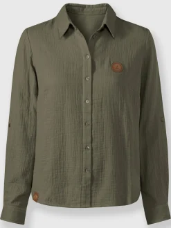 Collection L Chemisiers<Chemisier en coton pur coton