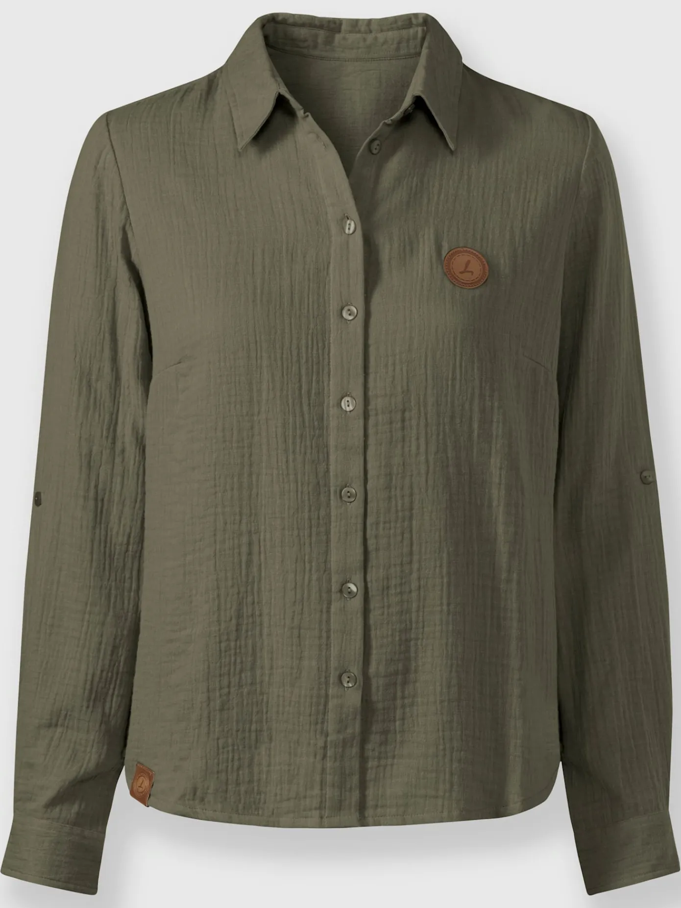 Collection L Chemisiers<Chemisier en coton pur coton