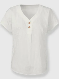 Chemisiers<Chemisier en coton pur coton