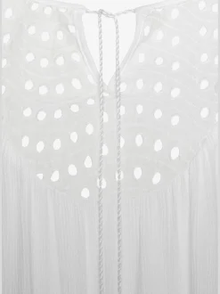 LASCANA Chemisiers<Chemisier en crêpe ceinture élastique à la finition des manches