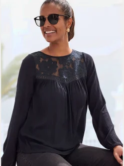 Buffalo Chemisiers<Chemisier en dentelle chemisier estival