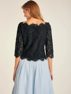 Ashley Brooke Tenues De Cérémonie<Chemisier en dentelle dentelle raffinée