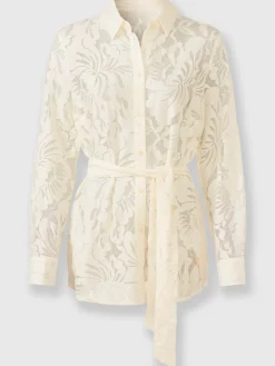 Ashley Brooke Tenues De Cérémonie|Chemisiers<Chemisier en dentelle dentelle florale