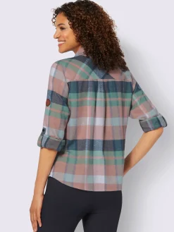 Collection L Chemisiers<Chemisier en flanelle pur coton