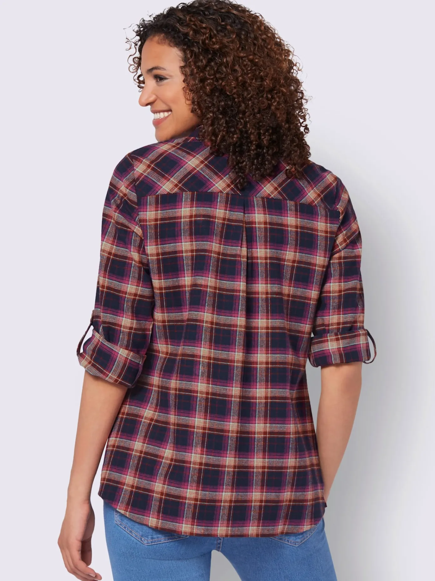 Collection L Chemisiers<Chemisier en flanelle pur coton