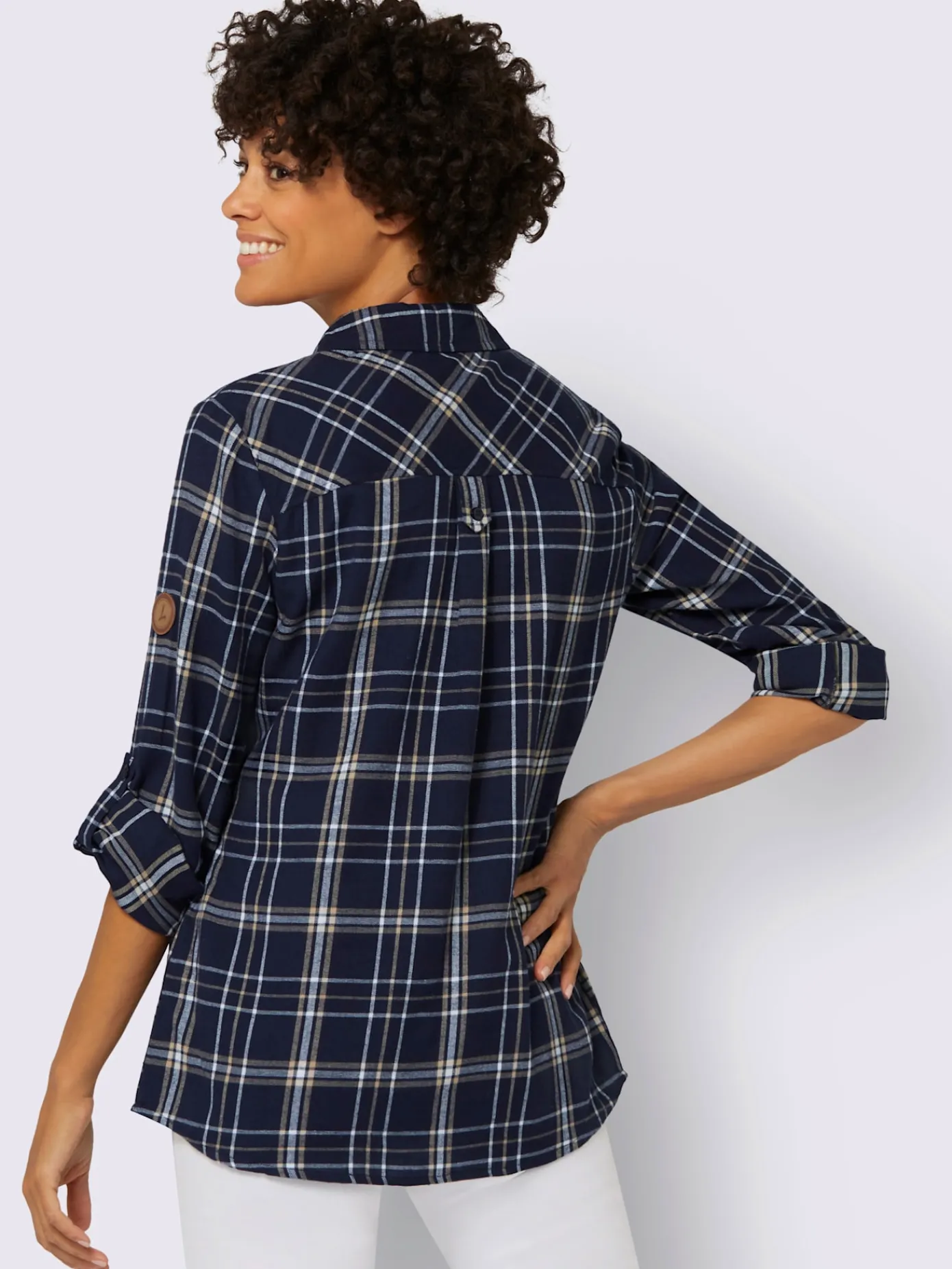 Collection L Chemisiers<Chemisier en flanelle pur coton