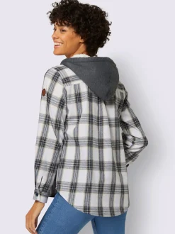 Collection L Chemisiers<Chemisier en flanelle pur coton