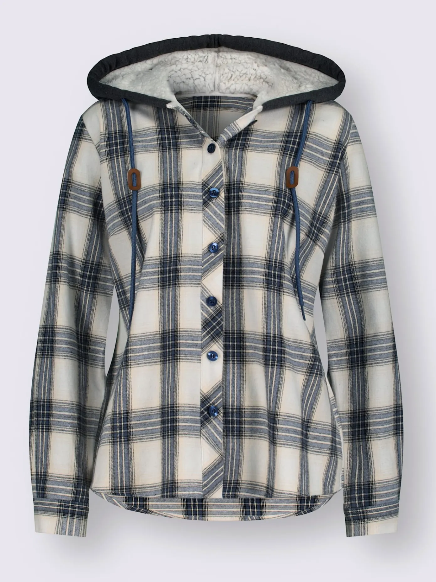 Collection L Chemisiers<Chemisier en flanelle pur coton