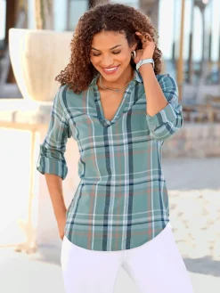 Chemisiers<Chemisier en flanelle pur coton