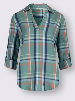 Chemisiers<Chemisier en flanelle pur coton