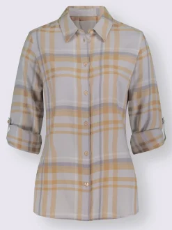 Collection L Chemisiers<Chemisier en flanelle pur coton