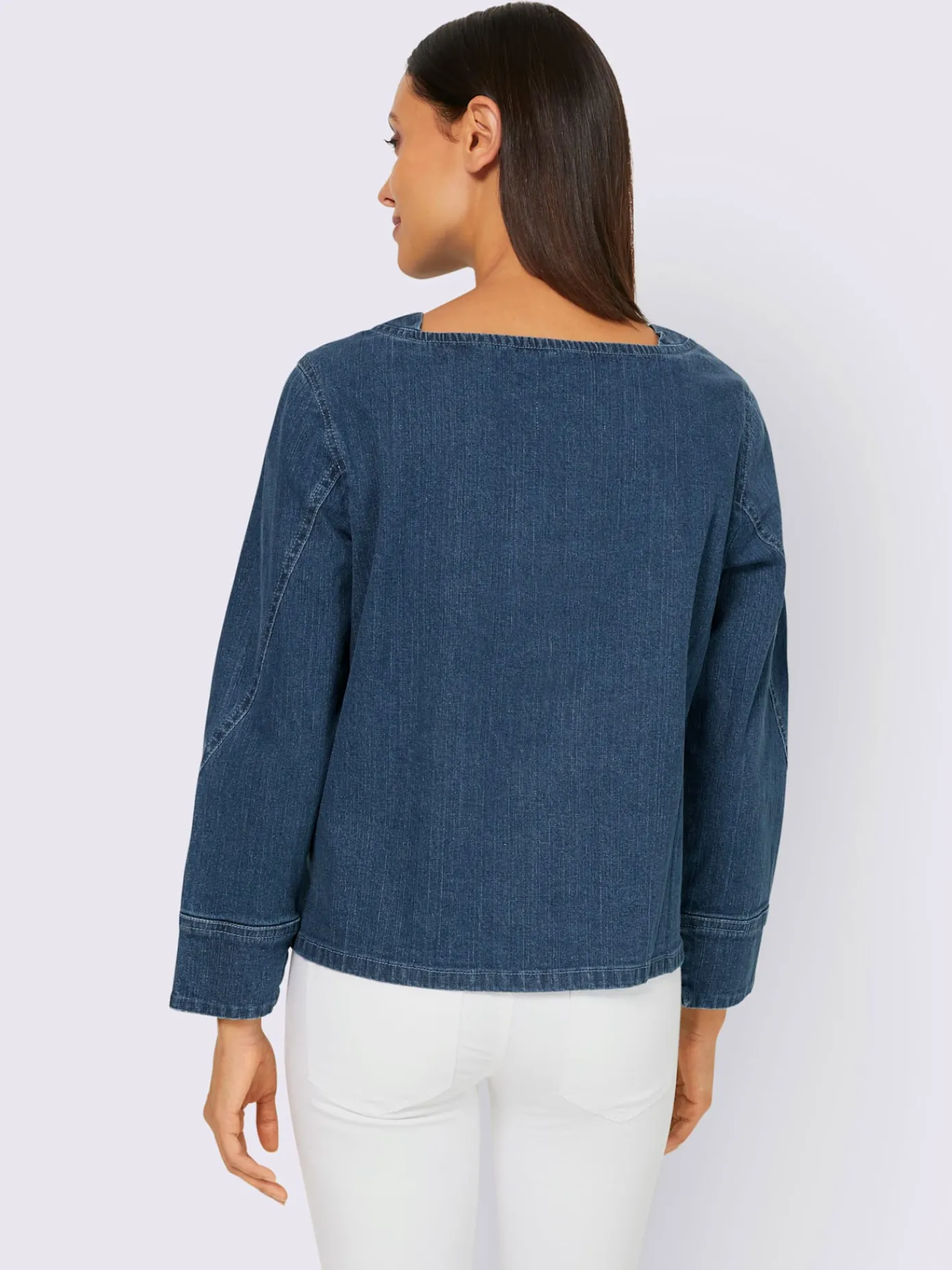 Rick Cardona Chemisiers<Chemisier en jean élasthanne