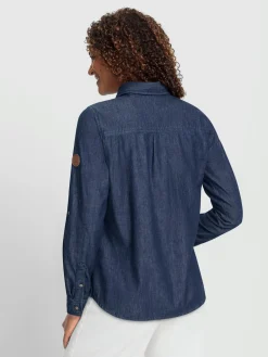 Collection L Chemisiers<Chemisier en jean pur coton