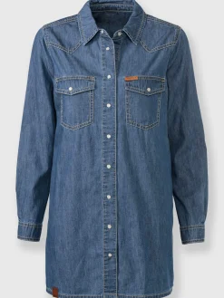 Collection L Chemisiers<Chemisier en jean pur coton