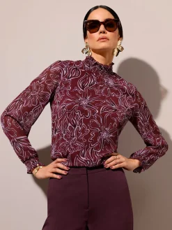 Creation L Chemisiers<Chemisier en polyester recyclé