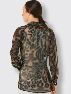 CREATION L PREMIUM Chemisiers<Chemisier en soie