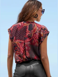 LASCANA Chemisiers<Chemisier encolure en v