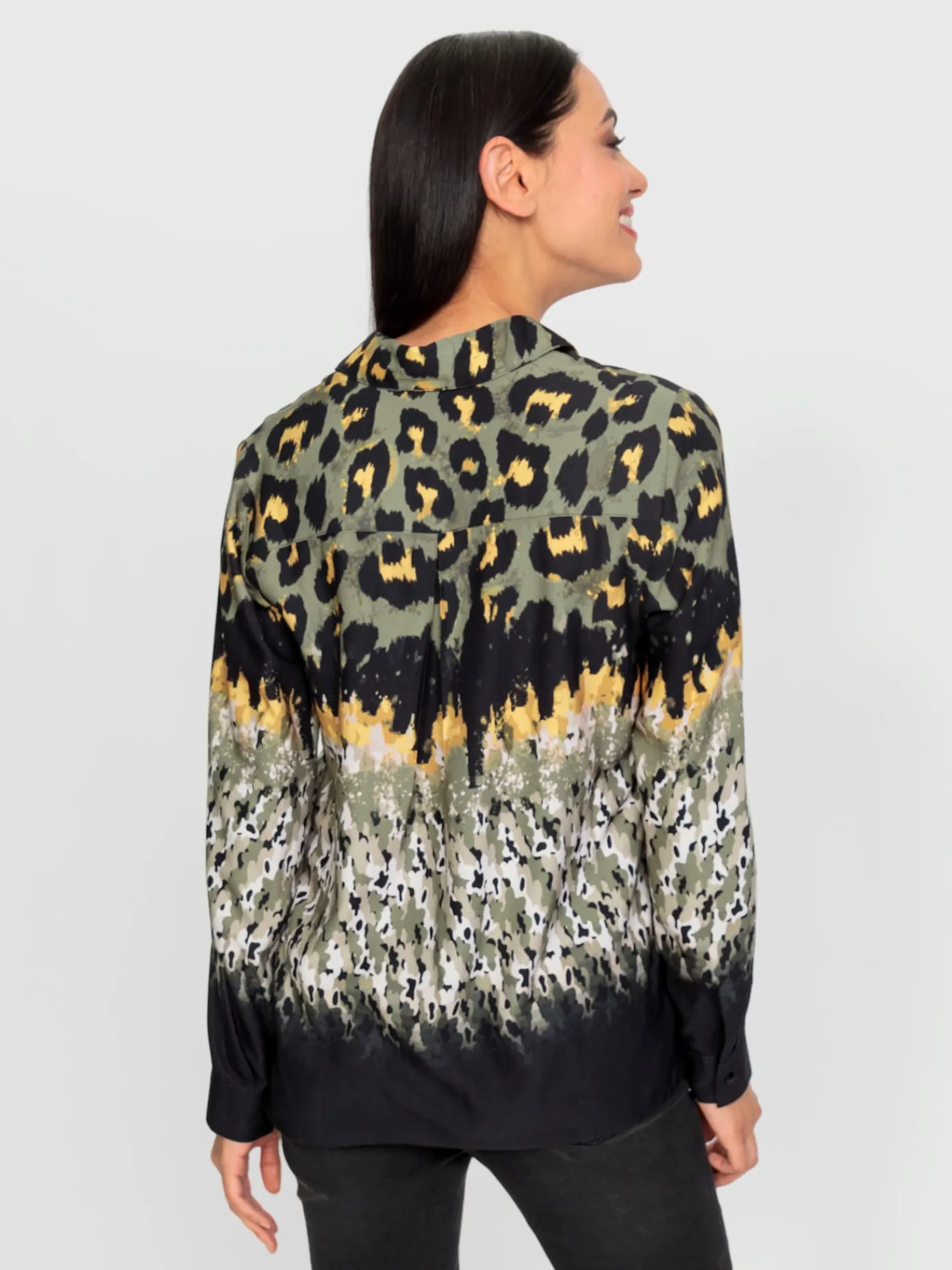 Rick Cardona Chemisiers<Chemisier imprimé animal décoratif