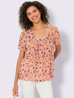 Linea Tesini Chemisiers<Chemisier imprimé ethnique mode